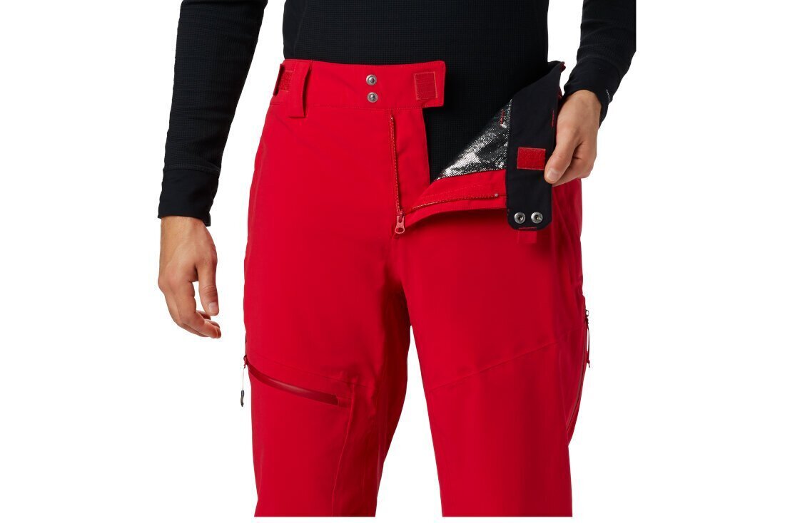 Bikses vīriešiem Columbia Snow Rival II Pant 1864121613, sarkanas cena un informācija | Vīriešu bikses | 220.lv