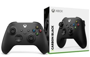 Microsoft Xbox Wireless Controller Carbon Black цена и информация | Джойстики | 220.lv