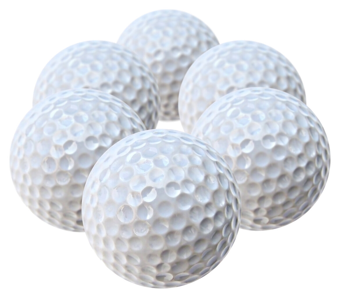 Mini golfa bumbiņas 6 gab. iepakojumā cena un informācija | Golfs | 220.lv