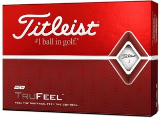 Golfa bumbiņas Titleist TruFeel, 12 gab. cena un informācija | Golfs | 220.lv