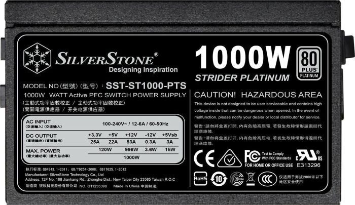 SilverStone 30335 cena un informācija | Barošanas bloki (PSU) | 220.lv