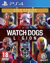 PS4 Watch Dogs Legion Gold Edition incl Season Pass цена и информация | Компьютерные игры | 220.lv