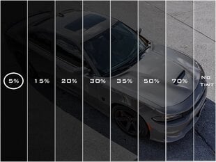 Plēve auto logu tonēšanai 90%, platums 75 cm cena un informācija | Auto logu tonēšanas plēves pēc spec. pasūtījuma | 220.lv