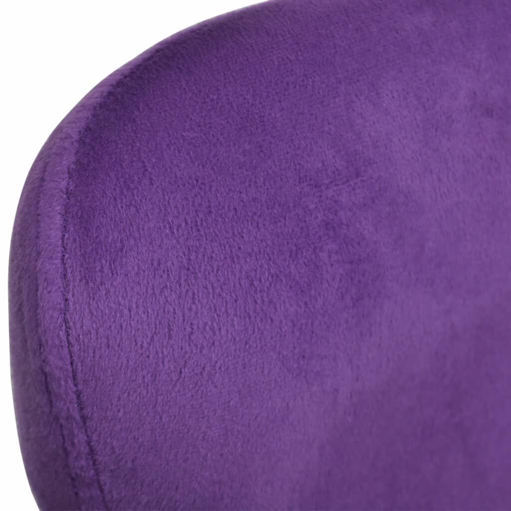 Mazs violets grozāms krēsls ar spilvenu cena un informācija | Atpūtas krēsli | 220.lv