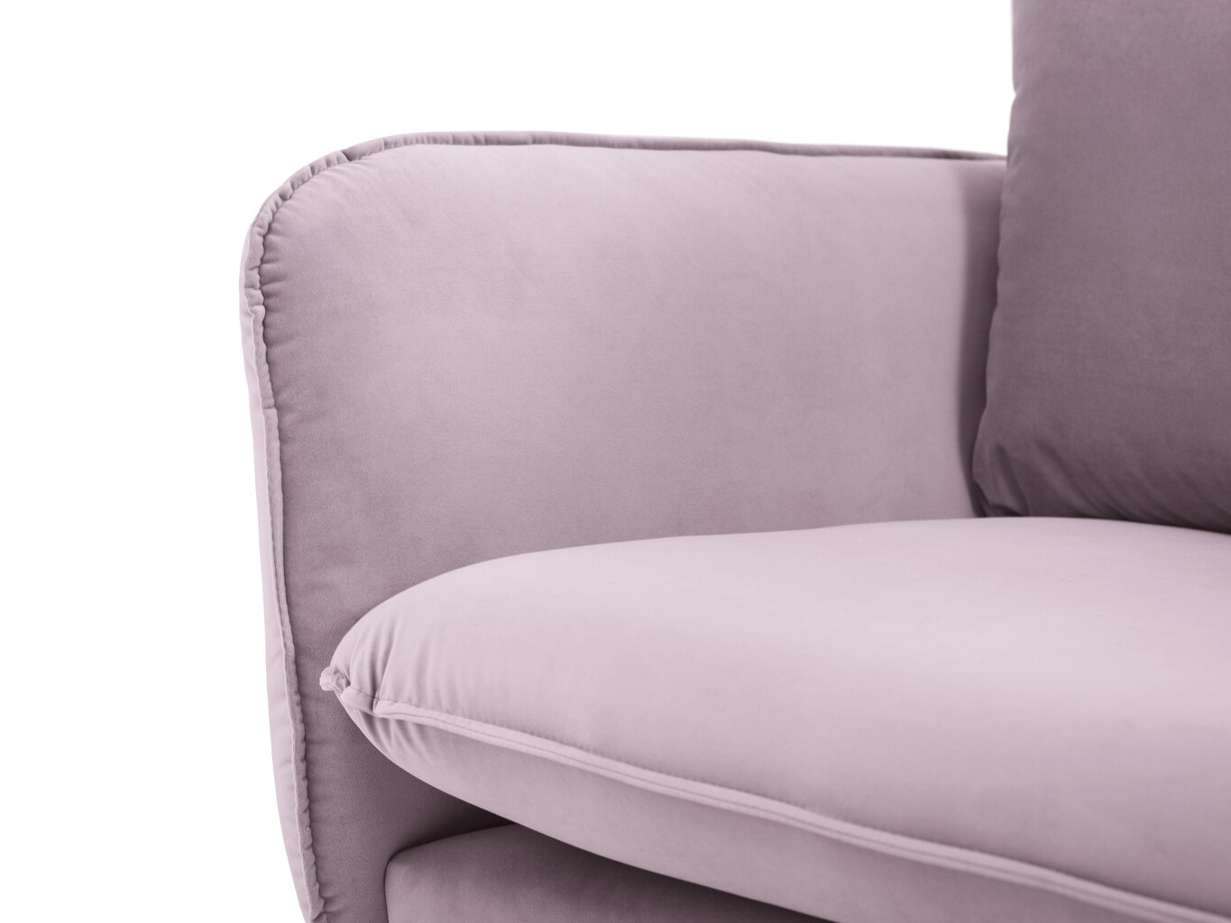 Divvietīgs dīvāns Cosmopolitan Design Florence, rozā cena un informācija | Dīvāni | 220.lv