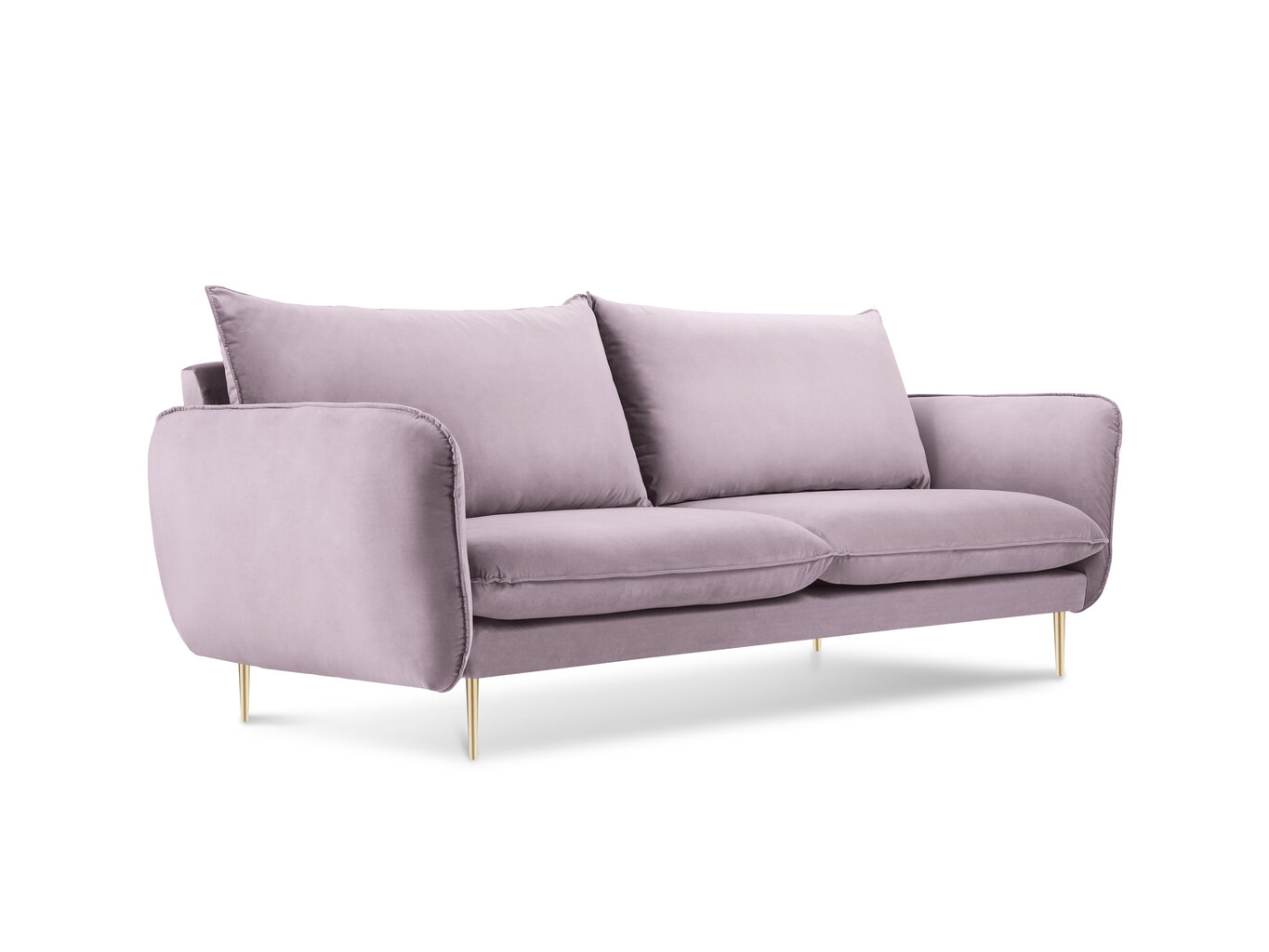Divvietīgs dīvāns Cosmopolitan Design Florence, rozā цена и информация | Dīvāni | 220.lv