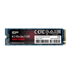 Silicon Power SP02KGBP34UD7005 cena un informācija | Iekšējie cietie diski (HDD, SSD, Hybrid) | 220.lv