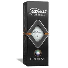 Golfa bumbiņas Titleist ProV1 (3 gab.) cena un informācija | Golfs | 220.lv