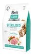 Brit Care Cat Grain-Free Sterilized Urinary Health полноценный корм для кошек 7кг