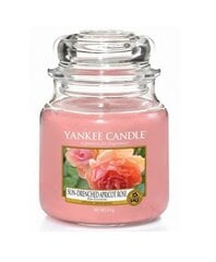 Aromātiskā svece Yankee Candle Sun-Drenched Apricot Rose 411 g cena un informācija | Sveces un svečturi | 220.lv