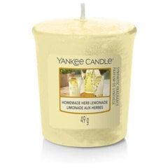Aromātiskā svece Yankee Candle Homemade Herb Lemonade 49 g cena un informācija | Sveces un svečturi | 220.lv
