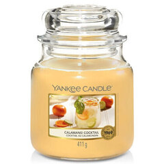 Ароматическая свеча Yankee Candle Calamansi Cocktail, 411 г цена и информация | Подсвечники, свечи | 220.lv