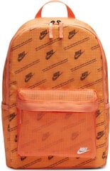 Nike Mugursoma NK Heritage Bkpk - 2.0 Mtrl Orange cena un informācija | Sporta somas un mugursomas | 220.lv