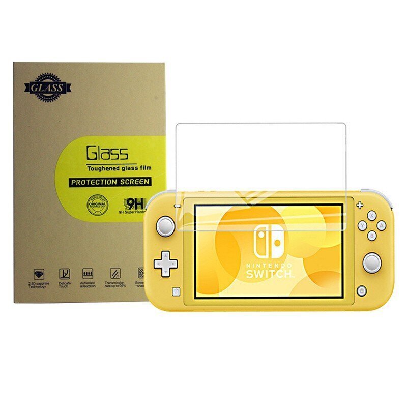 Nintendo Switch Lite rūdīta stikla ekrāna aizsargs cena un informācija | Gaming aksesuāri | 220.lv