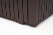 Uzglabāšanas kaste Springwood Storage Box 305L, brūna цена и информация | Veļas grozi un mantu uzglabāšanas kastes | 220.lv