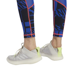Леггинсы Adidas Ask L Var Hck T Blue цена и информация | Спортивная одежда для женщин | 220.lv
