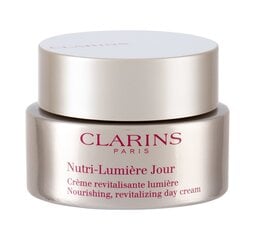 Питательный дневной крем для лица Clarins Nutri-Lumiere Jour, 50 мл цена и информация | Наносите на чистую кожу лица. Подержите около 10-15 минут и смойте водой. | 220.lv