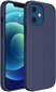 Fusion Elegance Fibre Izturīgs Silikona Aizsargapvalks Apple iPhone 12 Pro Max Zils cena un informācija | Telefonu vāciņi, maciņi | 220.lv