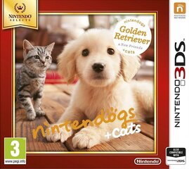 3DS Nintendogs+Cats: Golden Retriever cena un informācija | Datorspēles | 220.lv
