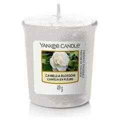 Ароматическая свеча Yankee Candle Camellia Blossom, 49 г цена и информация | Подсвечники, свечи | 220.lv