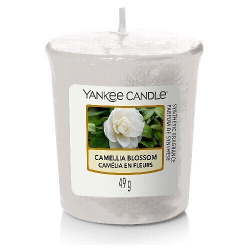 Aromātiskā svece Yankee Candle Camellia Blossom 49 g цена и информация | Sveces un svečturi | 220.lv