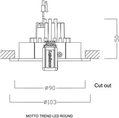 MW-LIGHT Classic Ariadna 450011503 цена и информация | Монтируемые светильники, светодиодные панели | 220.lv