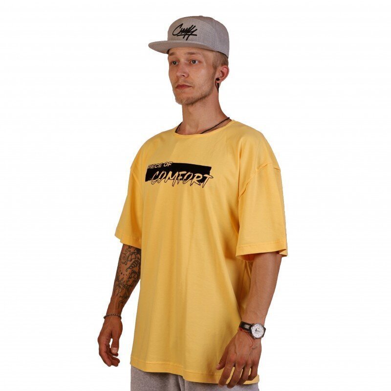 Vīriešu krekls, dzeltens цена и информация | Vīriešu T-krekli | 220.lv