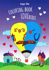 Coloring Book Love birds cena un informācija | Krāsojamās grāmatas | 220.lv