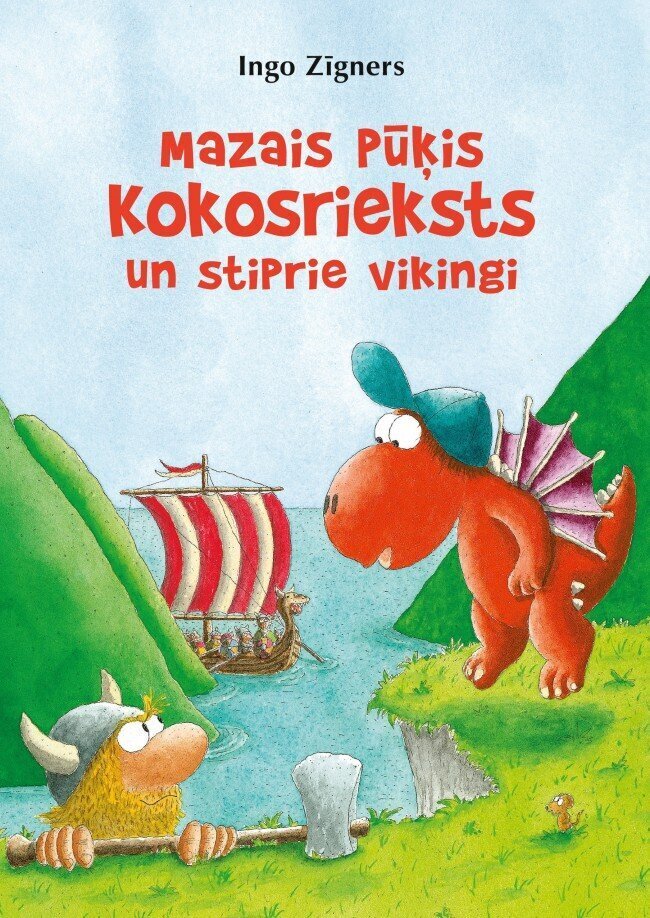 Mazais pūķis Kokosrieksts un stiprie vikingi cena un informācija | Grāmatas pusaudžiem un jauniešiem | 220.lv