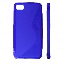 KLT Back Case S-Line LG P895 Optimus Vu gumijas/plastikāta telefona apvalks Zils cena un informācija | Telefonu vāciņi, maciņi | 220.lv