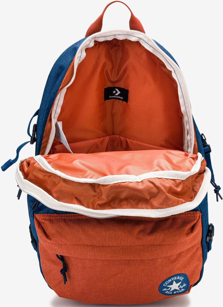 Converse Mugursoma Straight Edge Backpack Blue Orange, zila/oranža cena un informācija | Sporta somas un mugursomas | 220.lv