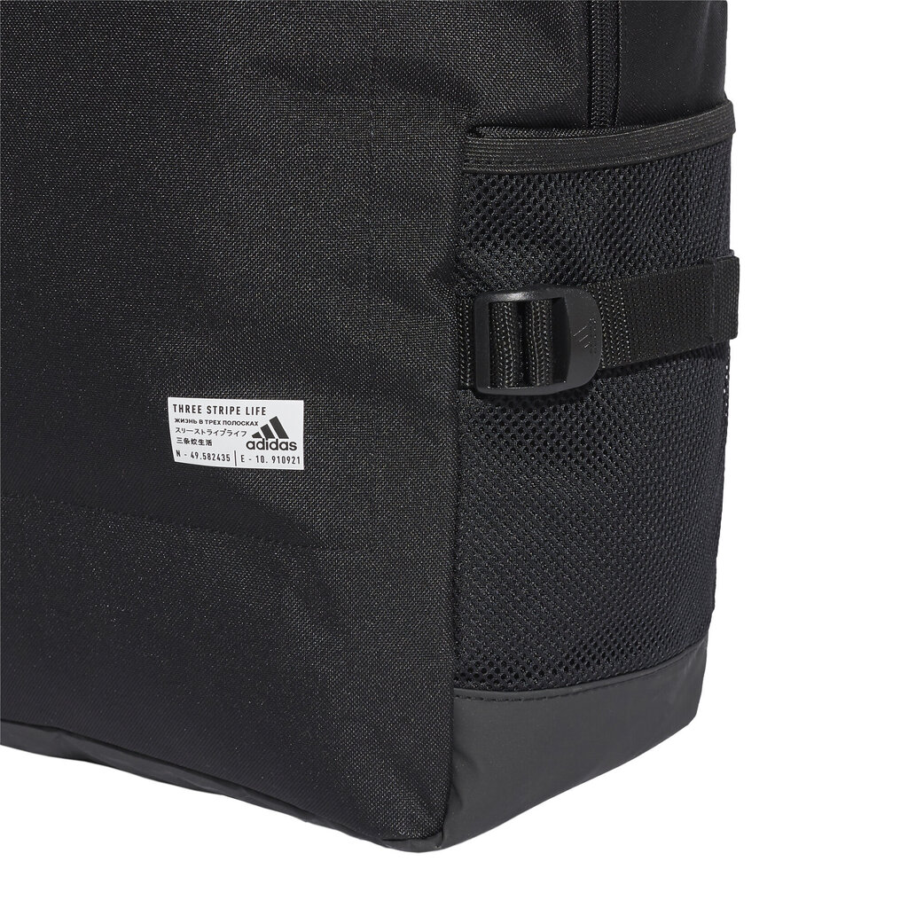 Adidas Mugursoma Classic Bp Boxy Black, melna cena un informācija | Sporta somas un mugursomas | 220.lv