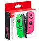 NINTENDO SWITCH Joy-Con Pair Neon Green Pink cena un informācija | Spēļu kontrolieri | 220.lv