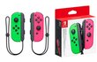 NINTENDO SWITCH Joy-Con Pair Neon Green Pink cena un informācija | Spēļu kontrolieri | 220.lv