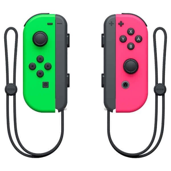 NINTENDO SWITCH Joy-Con Pair Neon Green Pink cena un informācija | Spēļu kontrolieri | 220.lv