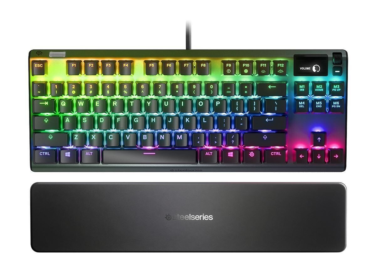 SteelSeries, Apex 7 TKL, Brown Switch, US cena un informācija | Klaviatūras | 220.lv