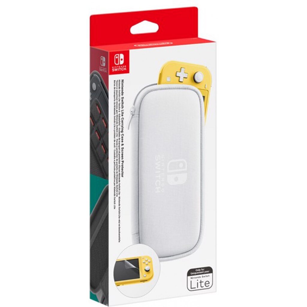 Nintendo Switch Lite somiņa un ekrāna aizsargs cena un informācija | Spēļu kontrolieri | 220.lv