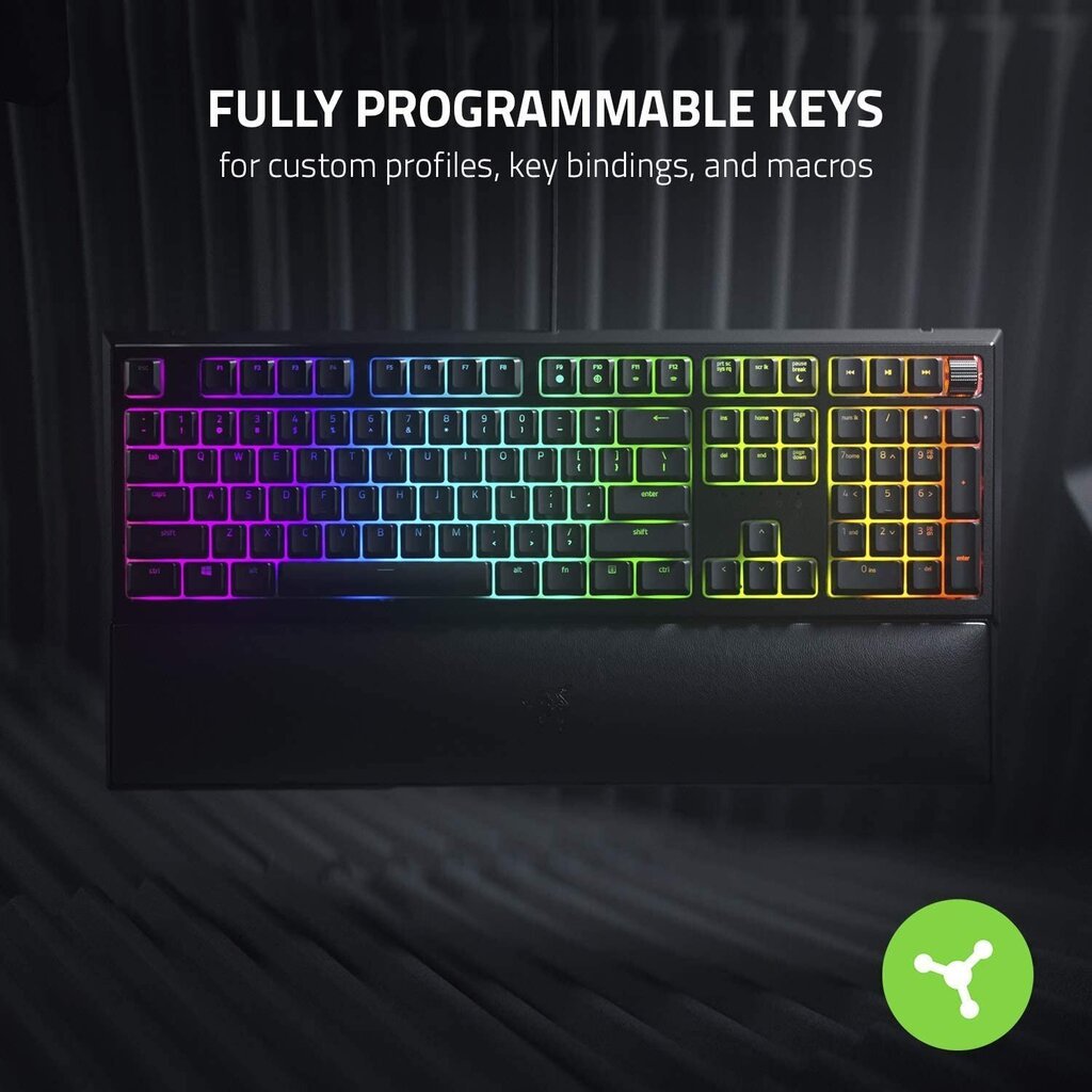 Razer Ornata Chroma V2 RGB US cena un informācija | Klaviatūras | 220.lv