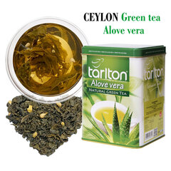 Ceilonas lielo lapu Zaļā tēja - ALOVE VERA - Ceylon Green tea, TARLTON, 250g цена и информация | Чай | 220.lv