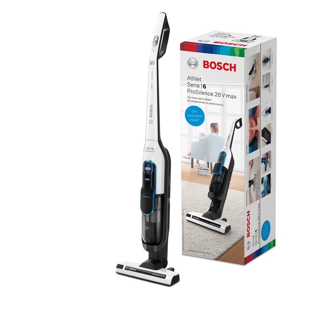 Bosch Serie 6 Athlet ProSilence BCH86SIL1 cena un informācija | Putekļu sūcēji - slotas | 220.lv