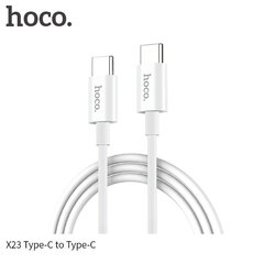 HOCO X23 USB TYPE-C / USB TYPE-C КАБЕЛЬ 1M цена и информация | Кабели для телефонов | 220.lv