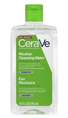 Очищающая мицеллярная вода CeraVe Micellar Cleansing Water 295 мл цена и информация | Средства для очищения лица | 220.lv