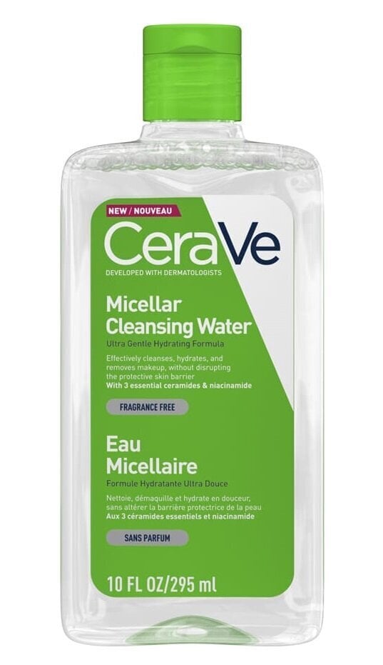 Attīrošs micelārais ūdens CeraVe Micellar Cleansing Water 295 ml цена и информация | Sejas ādas kopšana | 220.lv