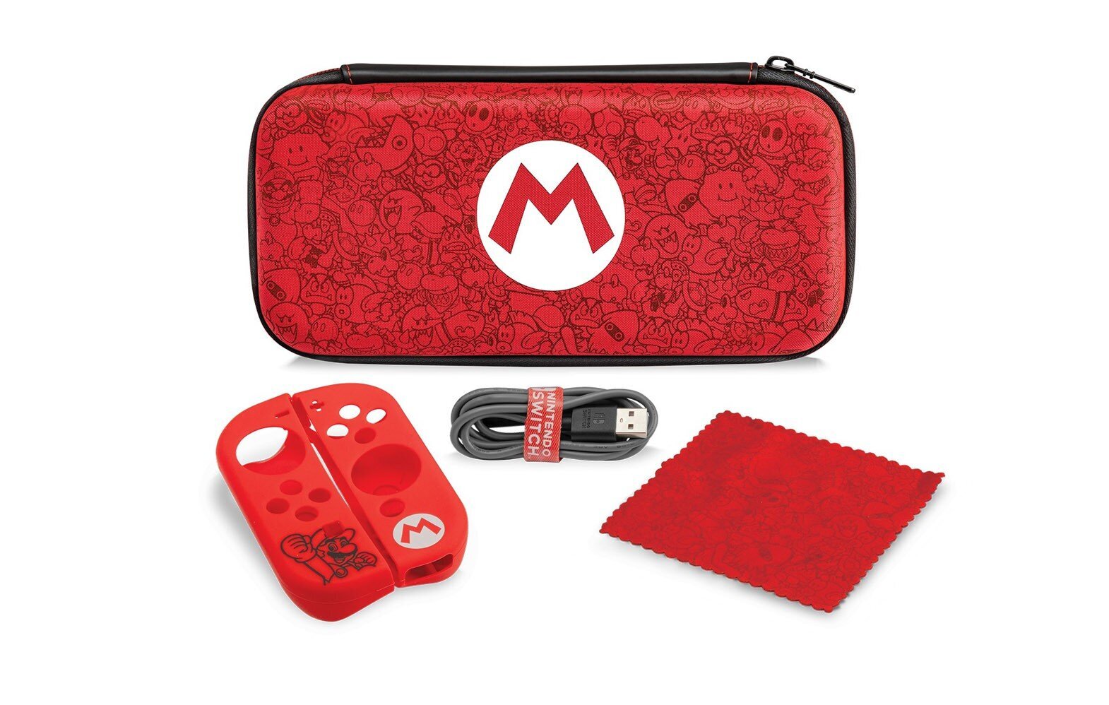 PDP Starter Kit - Mario Remix Edition piemērots Nintendo Switch cena un informācija | Spēļu kontrolieri | 220.lv