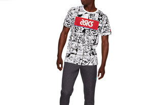 Спортивная футболка Asics TF M Graphic SS 1 Tee M 2191A260-101, 60262 цена и информация | Мужская спортивная одежда | 220.lv