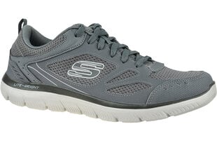 Sporta apavi vīriešiem Skechers 45, pelēki цена и информация | Кроссовки для мужчин | 220.lv