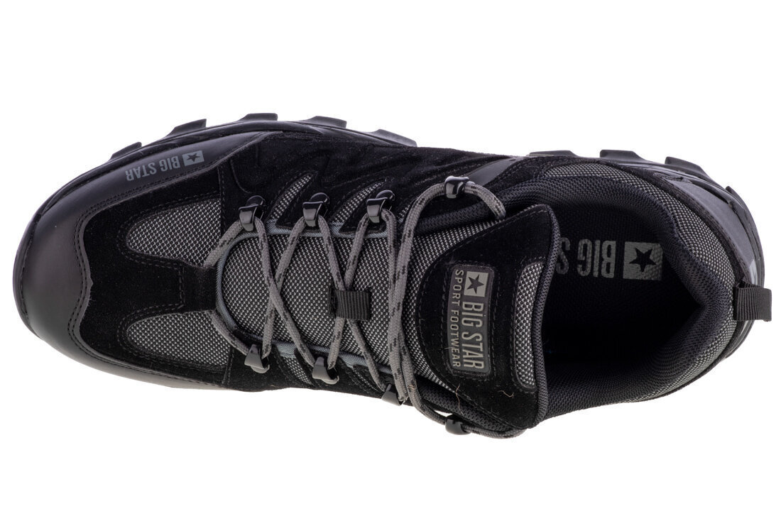 Vīriešu Apavi Big Star Trekking Shoes GG174282, melni цена и информация | Vīriešu kurpes, zābaki | 220.lv