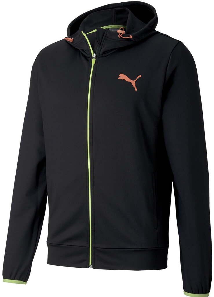 Puma Džemperi Rtg FZ Hoody Black cena un informācija | Vīriešu jakas | 220.lv