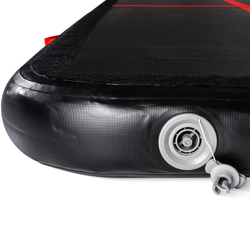Piepūšamais vingrošanas matracis-paklājs Gymstick Air Track, melns cena |  220.lv