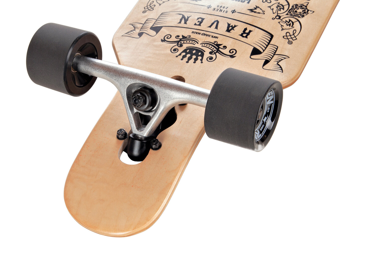 Skrituļdēlis Longboard Raven Solid, 105 cm cena un informācija | Skrituļdēļi | 220.lv